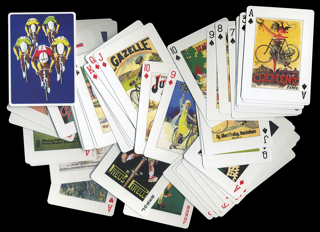 Bicycle artist best sale playing cards